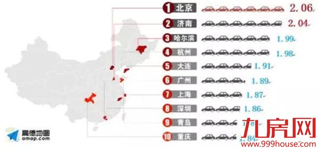 2015年度中国堵城排行榜：厦门第23位-九房网