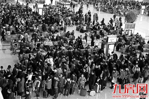 春运首日7.5万人乘火车离厦 高峰或将在2月3日之后-九房网