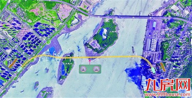 地铁2号线过海隧道昨掘进施工 全长2.8公里-九房网