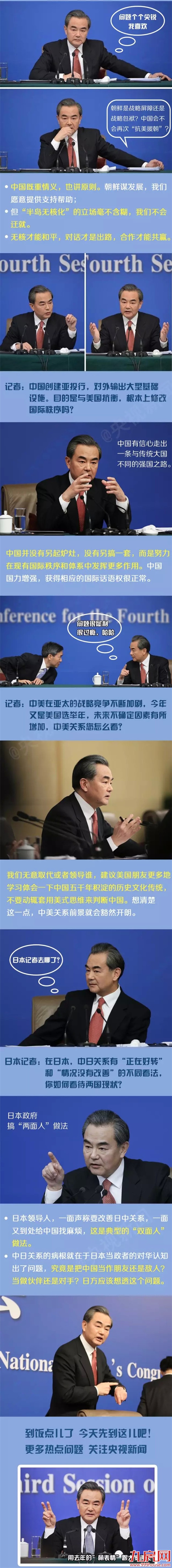 "帅大叔"外交部部长王毅超豪华"表情包" 你见过吗？——九房网