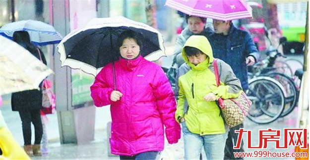 春寒料峭 今天最低温7℃  连续三天仍有阵雨——九房网
