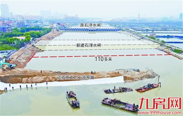 厦门第二大水闸动工改建 计划明年6月建成——九房网