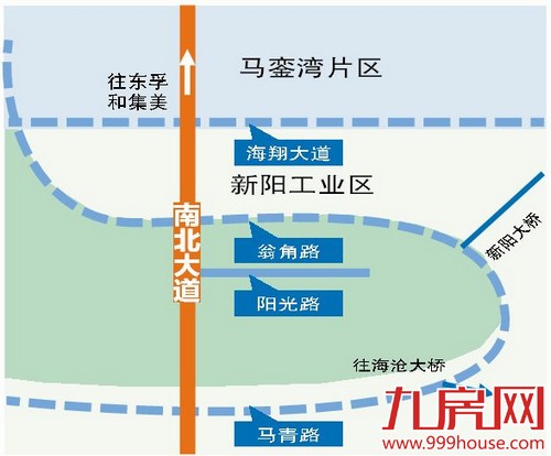 南北大道快速路将连通海沧集美 高架桥年底或通车——九房网