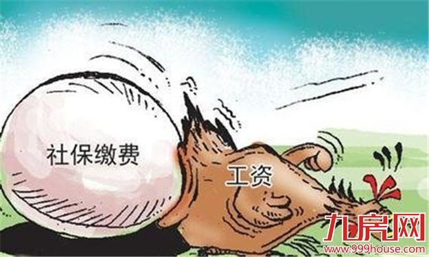 人社部专家：中国社保缴纳费占工资比重偏高——九房网