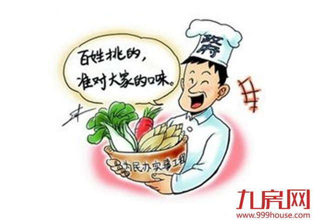 今年将为民办12项实事 涉及医食住行环境保障等——九房网