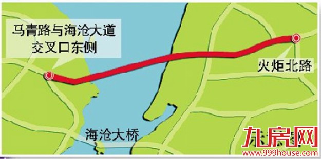 厦门第二西通道主体工程开工 计划2020年底建成通车——九房网