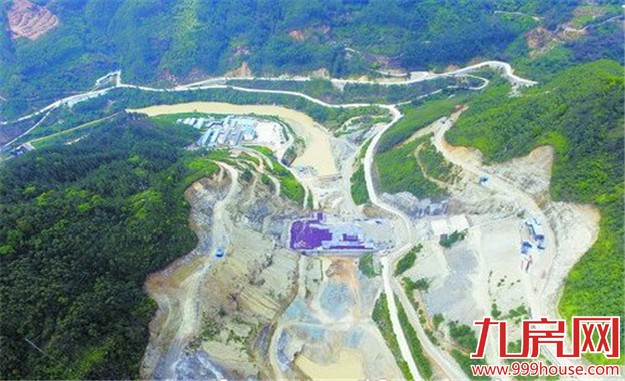 长泰枋洋水利枢纽工程持续推进 上存水库大坝“长高”到22米——九房网