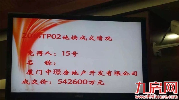 克尔瑞张子吉：同安土拍惊现“双地王” 政府在下一盘很大的棋——九房网