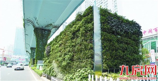 厦门火车站通风口变身绿化墙 打造城市风景线——九房网