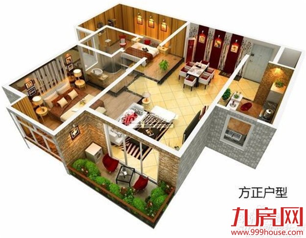 【房产知识】户型的分类，什么是平层户型？——九房网