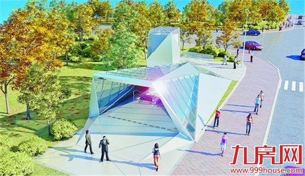 厦地铁出入口造型方案昨进行专家评审 您更中意哪一款？——九房网