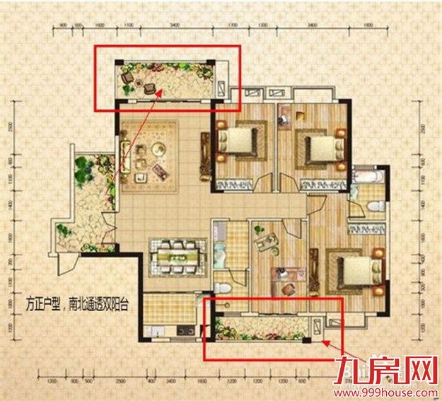 【房产知识】户型的分类，什么是平层户型？——九房网