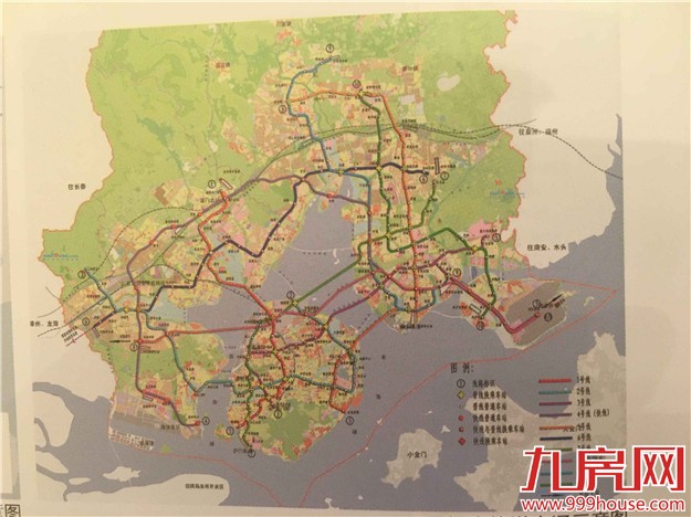 厦门地铁7、9、10号线首曝光 3条线路均经过翔安区——九房网