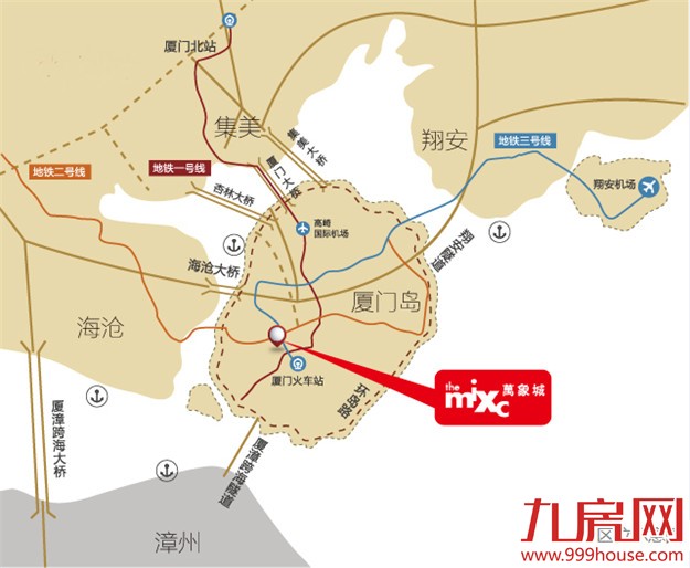 华润万象城:点亮滨南 厦门接轨一线城市 ——九房网 华润万象城:点亮滨南 厦门接轨一线城市 ——九房网