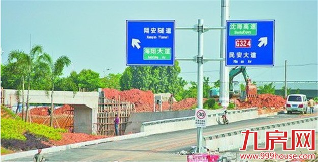 翔安北路立交月底全面通车 从马巷进岛或上沈海高速——九房网