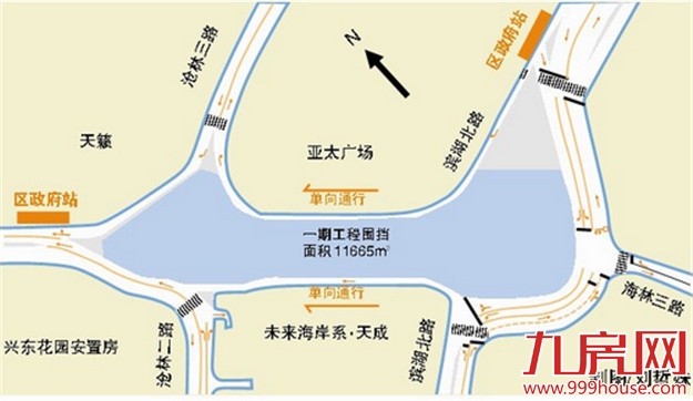 厦门地铁2号线芦坑站施工围挡调整 施工路段限行——九房网