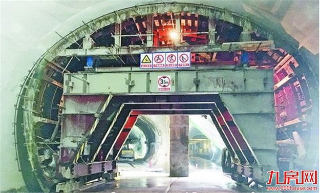 中交四航局参建地铁1号线 率先贯通区间隧道——九房网