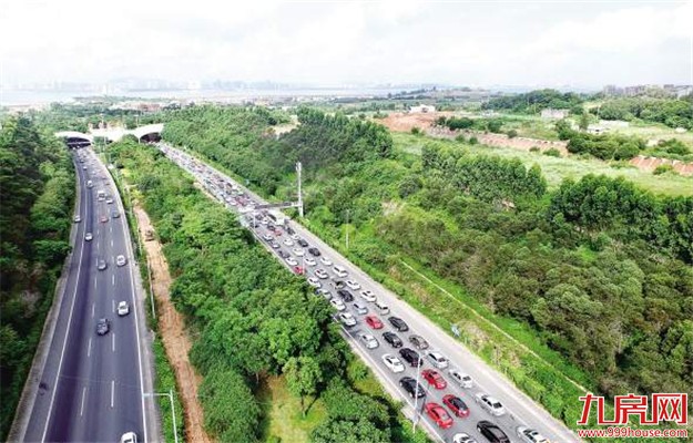 翔安隧道部分“龟速车”影响通行效率 将增加车道划分指引——九房网