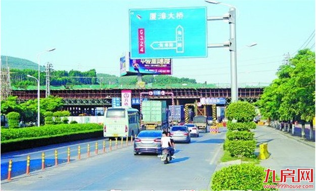 厦漳同城大道角美跨角江路高架 主体下月完工——九房网