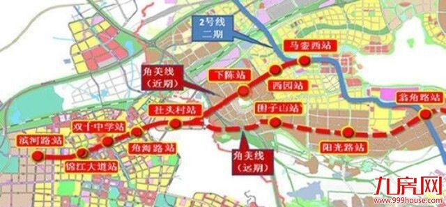 厦门地铁2号线二期线长微调为15.682km 总投126.2亿——九房网