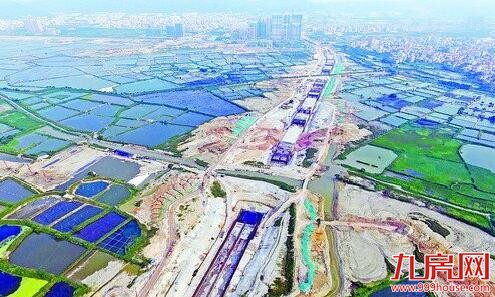 马銮湾新城全面推进开发建设 打造一心两轴三带多组团——九房网