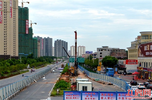 集灌路或成两环八射改造最快道路 主线桥拟10月通车——九房网