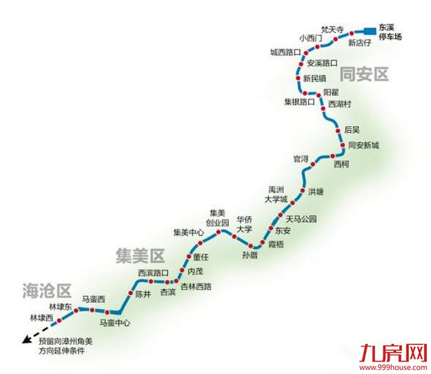 地铁6号线站点线路规划有变：新增一站点 拟今年底开建——九房网