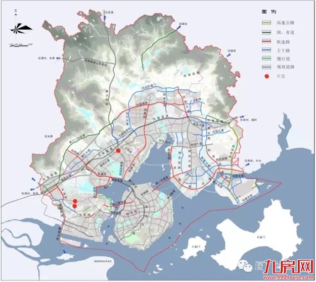 “十三五”厦门规划12条跨海通道 其中3条为轨道跨海通道——九房网