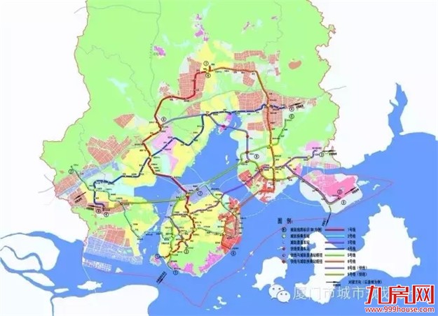 “十三五”厦门规划12条跨海通道 其中3条为轨道跨海通道——九房网