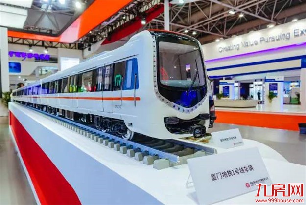 厦门地铁1号线首列地铁车辆顺利下线 将于30日运抵厦门——九房网