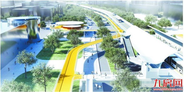 我市首条“空中自行车道”将与明年春节前建成——九房网