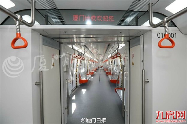 首辆地铁车运抵厦门！厦门地铁1号线首列地铁列车交车仪式——九房网