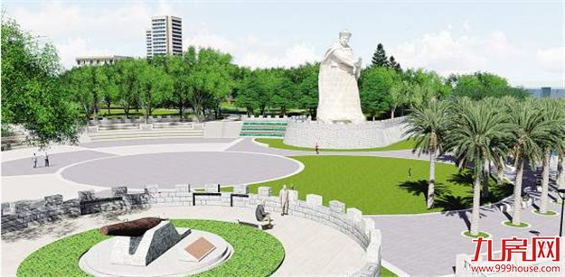 同安湾畔将建陈化成广场 景观绿化方案出炉——九房网