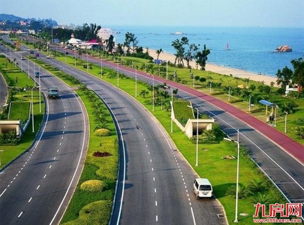 环岛路绿化景观恢复重建工程基本完工 将进一步对沿线苗木进行梳理——九房网