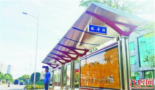 同安工业集中区40座候车亭昨亮丽登场 站点命名别具特色——九房网
