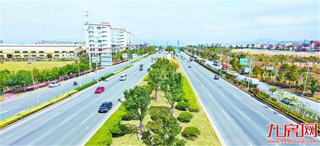 翔安大道景观修复工程完工 采用“环岛路式绿化”风格——九房网