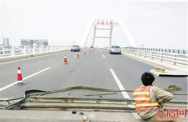 五缘大桥封闭2个车道至3月8日 往会展方向仅剩一车道——九房网