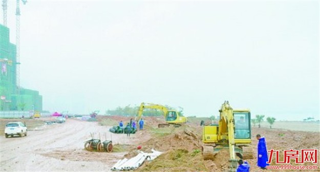 滨海旅游浪漫线示范段道路工程预计下月全部完工 绿化工程已开工——九房网
