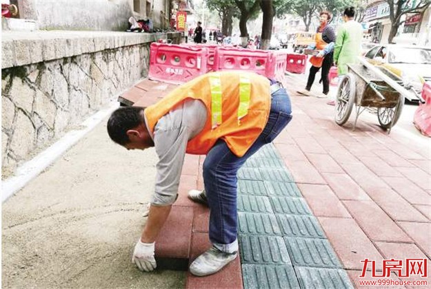 厦门多个路段正在改铺透水砖 海绵城市建设加快推进——九房网