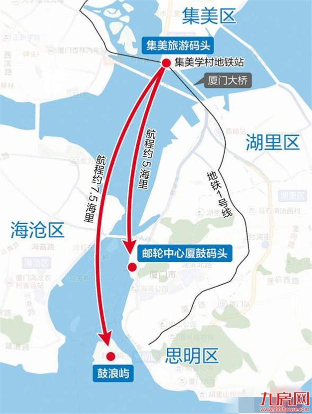 集美旅游码头有望一年内完工 届时将实现水陆交通衔接——九房网