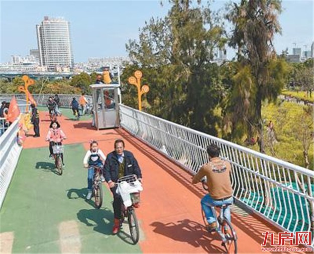 探访厦门空中自行车道：禁机动车电动车与行人通行——九房网