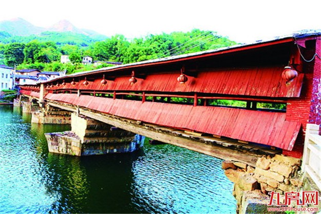 同安首座廊桥年底飞跨东溪 是一座闽南风格的廊桥——九房网 同安首座廊桥年底飞跨东溪 是一座闽南风格的廊桥——九房网