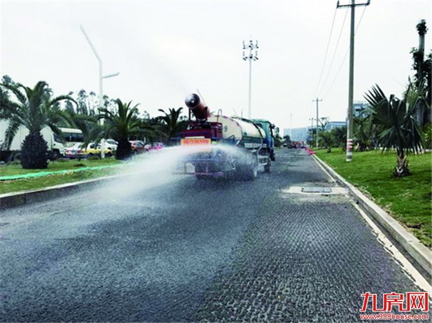 市政园林局：提升改造项目都要有“喷雾炮”降尘——九房网