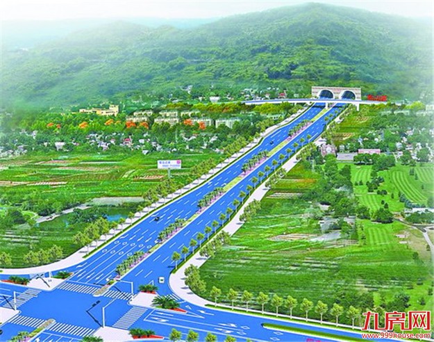 同安大轮山隧道已正式动工 明年9月后将有快速路连接——九房网 同安大轮山隧道已正式动工 明年9月后将有快速路连接——九房网