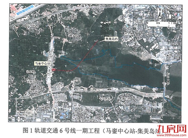 厦门地铁6号线马銮湾段环评公示 工程跨海长度395m——九房网