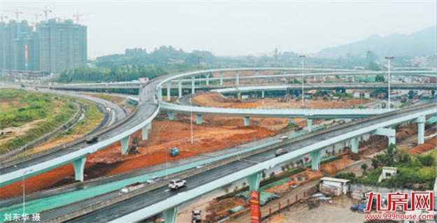 海新互通立交6条匝道试通车 经马青路至漳将无红绿灯——九房网
