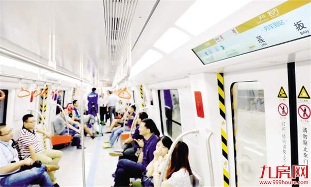 地铁首次在岛内跑了一个来回 将于9月初体验式试运行——九房网