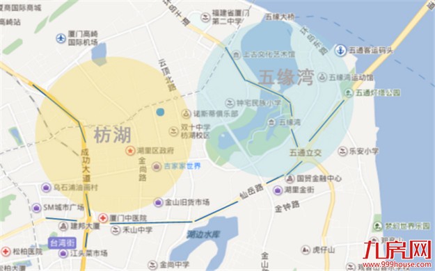 枋湖与五缘湾，未来谁的锋芒更盛？——九房网