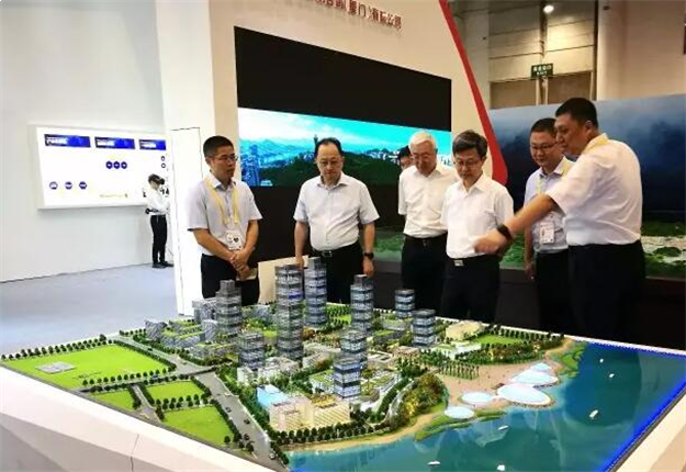 庄稼汉考察厦门地交会 询问环东海域丙洲统建区情况——九房网