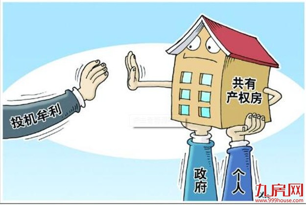 共有产权住房个人份额再上市产权性质不变 政府份额不得出售和购买——九房网